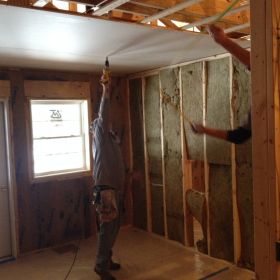 Bedroom ceiling.