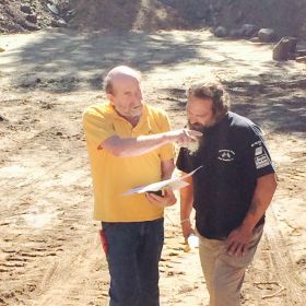 Construction Project Manager John Smith coordinates the site work with Dan's Paving and Excavating