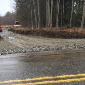 Driveway Cut-In